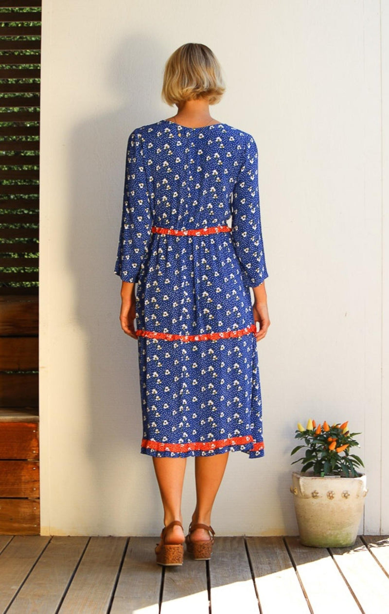 Honeysuckle Beach Flamingo Dress
