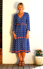 Honeysuckle Beach Flamingo Dress
