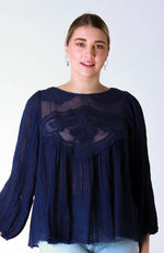 Prissy Top Twilight Navy